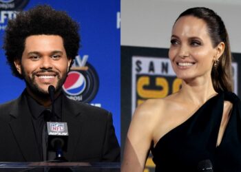 Angelina Jolie The Weeknd