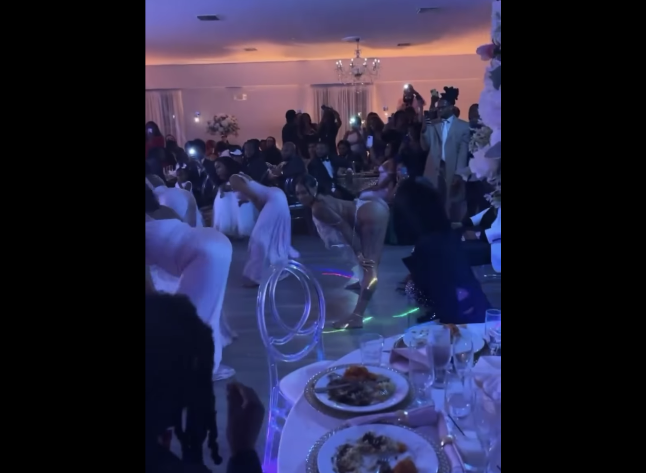 VIDEO Twerking Bride Let It All Hang Out During Performance At Their