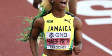 Shelly-Ann Fraser-Pryce, Track and Field, World Championships